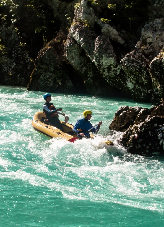 rafting bovec