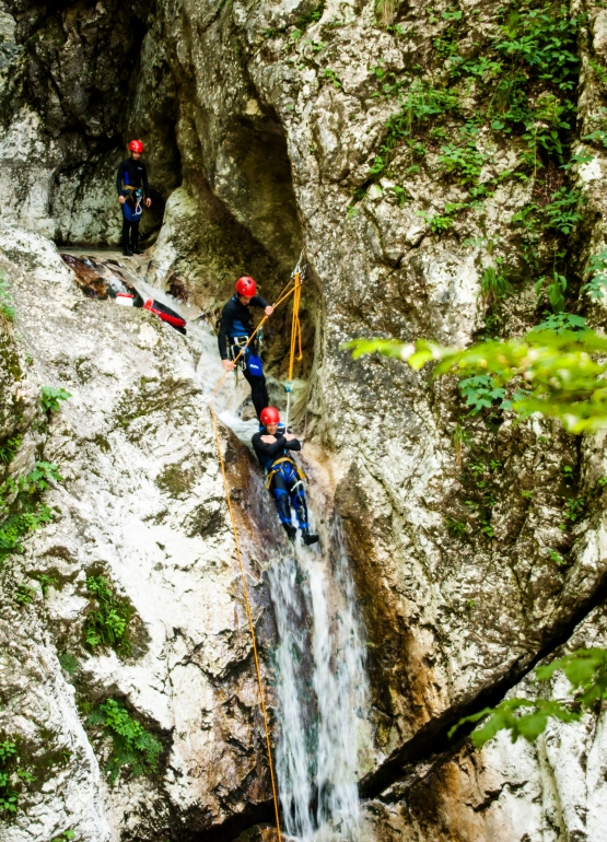 canyoning bovec