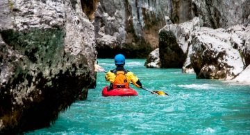 kajak bovec