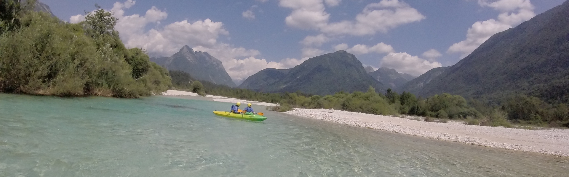 kajak soča